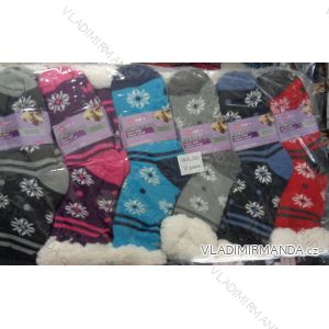 Ponožky hodvábne zateplené bavlnou dámske (35-42) LOOKEN SM-HL-2023
