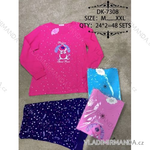 Pyžamo dlhé dámske (m-xxl) VALERIE DREAM DK-7308