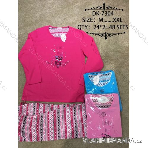 Pyžamo dlhé dámske (m-xxl) VALERIE DREAM DK-7304
