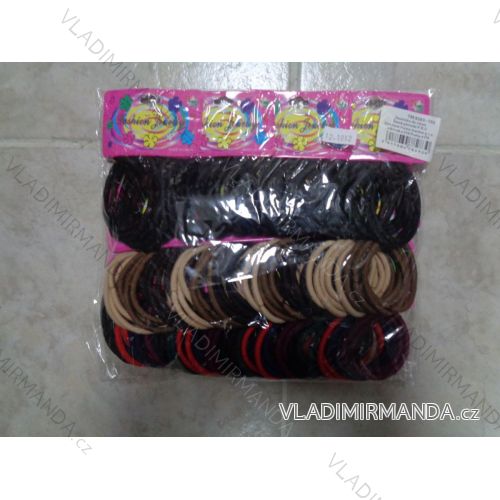 Gumičky detské dievčenské (one size) bižutéria MADE IN CHINA 4045B