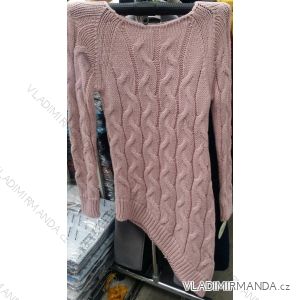 Sveter dlhý dámsky (l-2xl) Poľsko MODA GR17063
