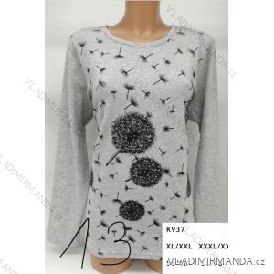 Tričko dlhý rukáv dámske (l-3XL) ERBOSSI PM117K937
