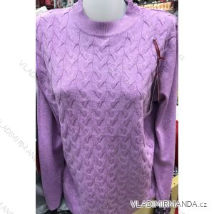 Sveter slabý dlhý rukáv dámska (l-3XL) Poľsko MODA PM117088
