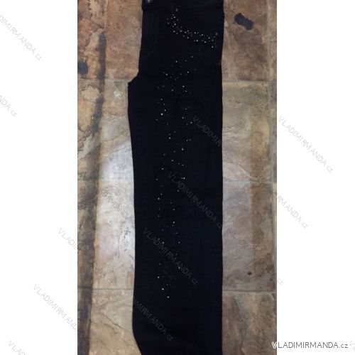 Rifle dámske s perličkami (xs-xl) JEANS 9102006