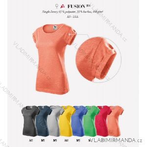 Tričko fusion krátky rukáv dámske (xs-2xl) reklamný textil 164F

