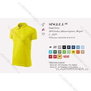 Tričko single jersey krátky rukáv unisex (s-3XL) reklamný textil 202SJ

