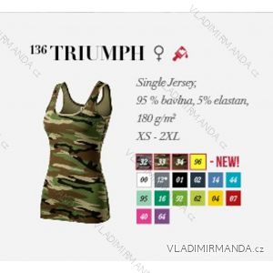 Tielko maskáč triumph dámske (xs-xl) reklamný textil 136T
