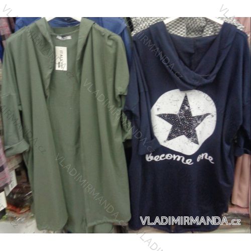 Cardigan 3/4 dlhý rukáv dámsky (uni sl) TALIANSKÁ MÓDA IM121811250
