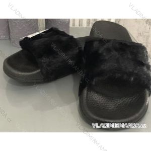 Šľapky s kožušinkou dámske (36-41) OBUV OB118GC1524
