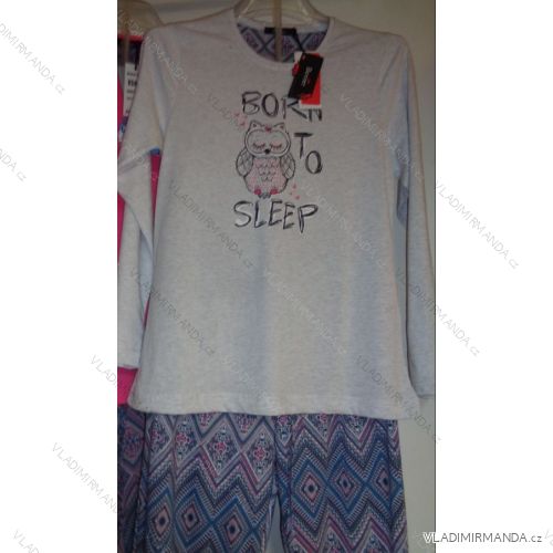 Pyžamo dlhé dámske bavlnené (m-2xl) Benter 65642

