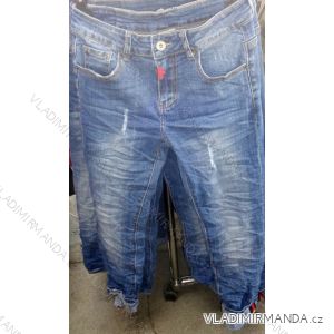 Rifle jeans dlhé dámske (s-xl) TALIANSKÁ MÓDA IM718046
