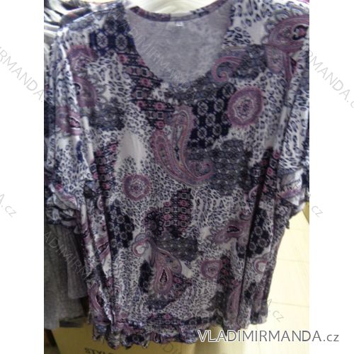 Tričko tunika krátky rukáv dámske (xl-5XL) poľských výrobcov na PM118061