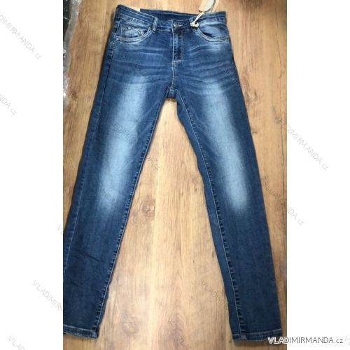 Rifle jeans bez perličiek dámske (34-42) LEX18019
