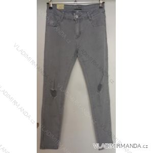 Nohavice slabé dámske (34-44) SMILING JEANS W077
