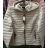 Bunda šušťáková jarná tenká dámska nadrozmerná (2xl-6XL) LHD FASHION BH-1800BIG
