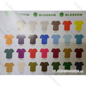 Tričko krátky rukáv dievčenské, chlapčenské, dorast, pánske, dámske bavlnené 110g (104-4xl) BLOSSOM BL15
