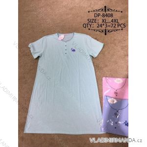 Košeľa nočná krátky rukáv nadrozmerná dámska (xl-4XL) VALERIE DREAM DP-8408

