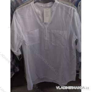 Tunika -košile bavlnená krátky rukáv dámska (uni, sl) TALIANSKÁ MÓDA IM718079
