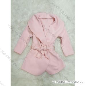 Kabátik flaušový detský dorast dievčenské (4-12 rokov) Talianska Mladá móda IMM28B35001