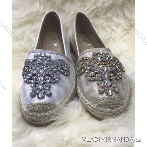 Balerínky s perličkami dámske (36-41) OBUV OB118047
