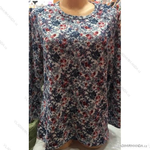 Tričko tunika dlhý rukáv dámske (s-xl) Poľsko moda PM118118
