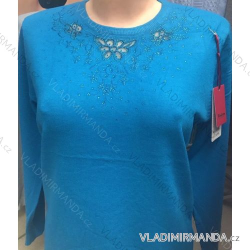 Tričko tunika dlhý rukáv dámske (m-2xl) Poľsko moda PM118126
