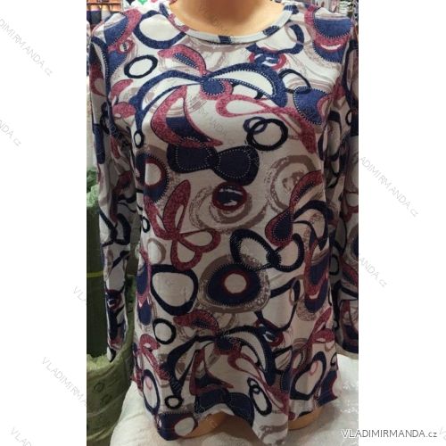 Tričko tunika dlhý rukáv dámske (s-xl) Poľsko moda PM118120
