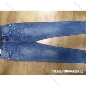 Nohavice džínsové dámske (s-2xl) POP SEVEN / Gourde H6077
