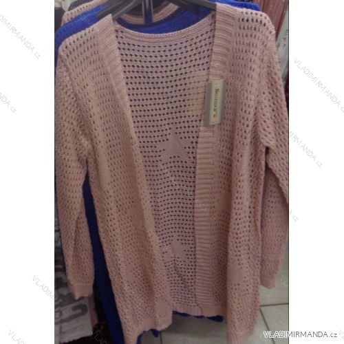 Cardigan pletený dlhý rukáv dámsky (uni sl) Talianska MODA IM718258
