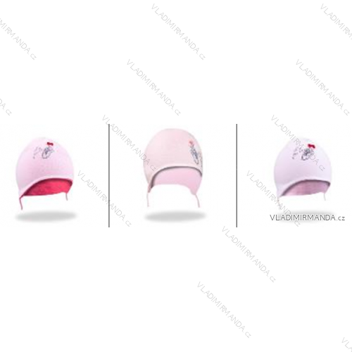 Čiapka slabá jesenné detská dievčenské (44-46cm) YOCLUB POĽSKO CDA-530
