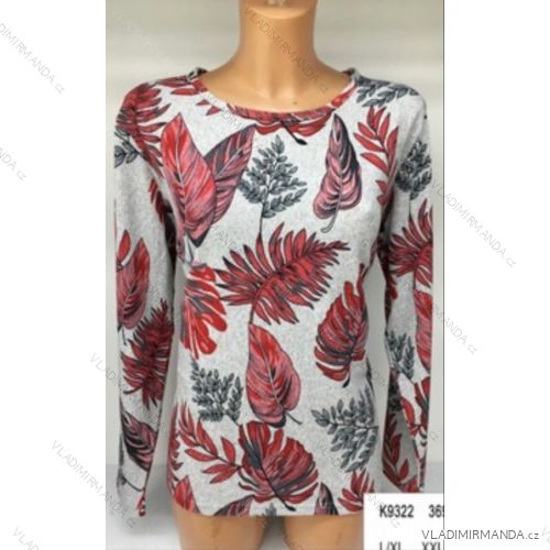 Tričko tunika 3/4 dlhý rukáv dámske (l-3XL) ERBOSSI PM118200
