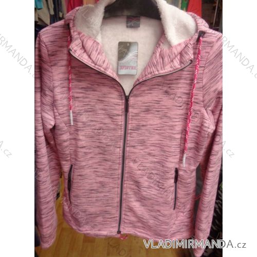 Mikina teplá na zips dámska (m-2xl) EPISTER 57867
