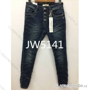 Rifle jeans úzke dlhé dámske (xs-xl) Jewell LEXXURY JW5141