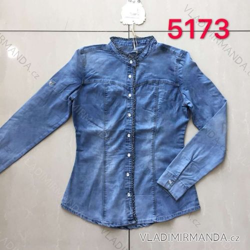 Košeľa riflová dámska (xs-2xl) Gourde LEX185173