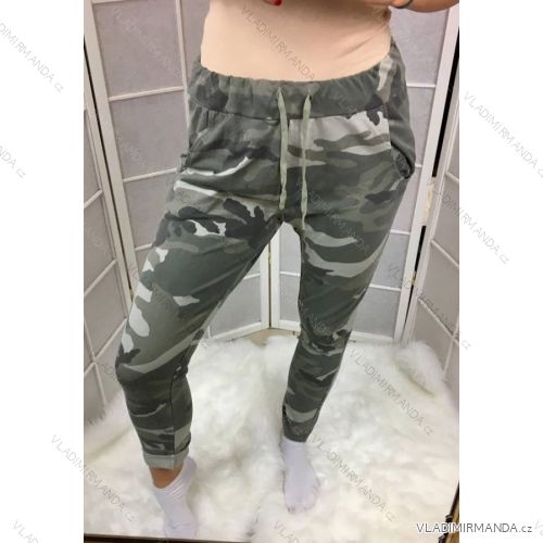 Tepláky dlhé maskáč dámske (uni sl) NEW COLLECTION TALIANSKÁ MÓDA IM918251