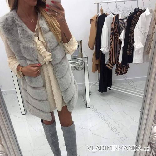 Vesta kožúšok zimná dámska (uni sl) poľských výrobcov na PV618SR1488
