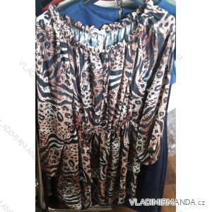 Šaty letné dámske leopardie (uni sl) TALIANSKÁ MÓDA IM918852

