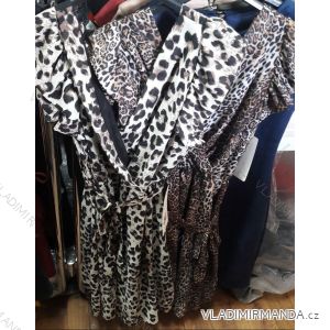 Šaty letné dámske leopardie (uni sl) TALIANSKÁ MÓDA IM918854
