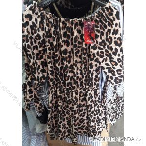 Šaty letné dámske leopardie (uni sl) TALIANSKÁ MÓDA IM918855
