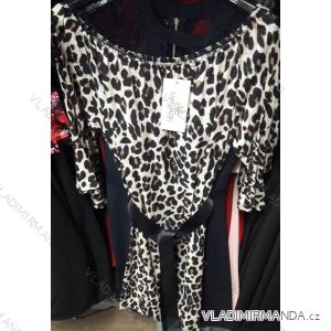 Šaty letné dámske leopardie (uni sl) TALIANSKÁ MÓDA IM91863
