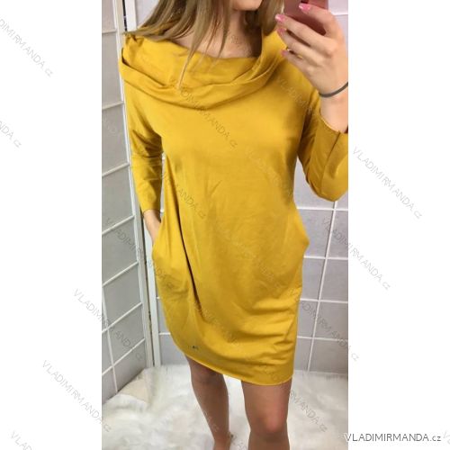 Šaty dlhý rukáv letné dámske (uni sl) TALIANSKÁ MÓDA IM518282

