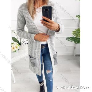 Cardigan sveter dámsky (uni sl) Talianska MODA IM718270