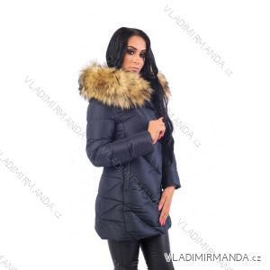 Kabát zimné s kožušinkou dámsky prešívania (SML-xl) MFASHION MF18M-208A