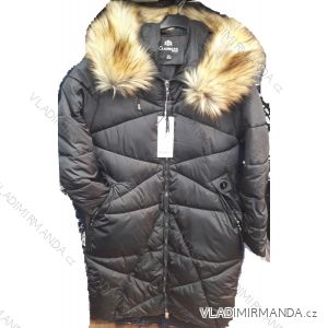 Kabát dlhý zimná dámska (m-2xl) Poľsko MODA PM2181808