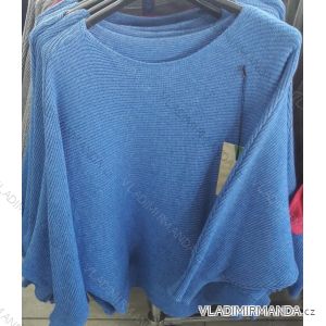 Sveter s netopierími rukávom Dámske (uni sl) Talianska MODA IM718535