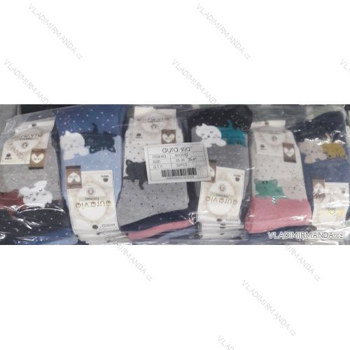 Ponožky dámske (35-41) AURA.VIA NV2032