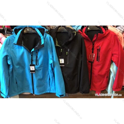 Bunda softshell flaušová podšívka dámska nadrozmerné (xl-4XL) GENSTER 12817