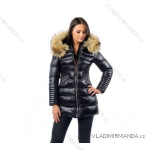 Kabát zimné s kožušinkou dámsky prešívania (SML-xl) MFASHION MF18M-201