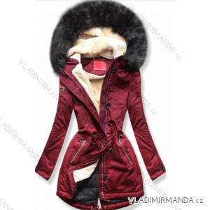 Kabát parka dámska teplá s kožušinkou LHD fashion (s-xl) LHD-PO-307