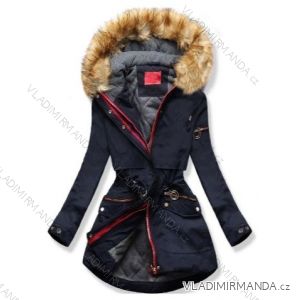 Kabát parka dámska teplá s kožušinkou LHD fashion (s-xl) LHD-Q-624